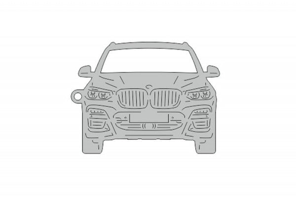 Car Keychain for BMW X3 G01 (type FRONT) - decoinfabric