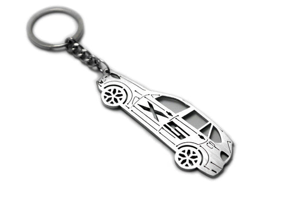 Car Keychain for BMW X5 F15 (type STEEL) - decoinfabric