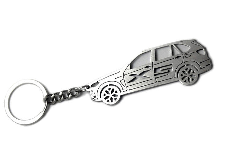 Car Keychain for BMW X5 F15 (type STEEL) - decoinfabric