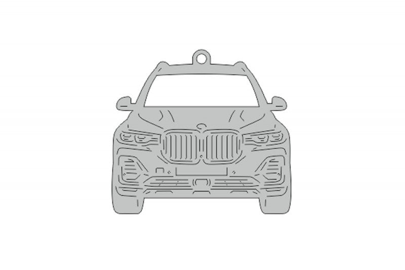 Car Keychain for BMW X7 G07 (type FRONT) Keychains opdesign