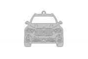 Car Keychain for BMW X7 G07 (type FRONT) Keychains opdesign