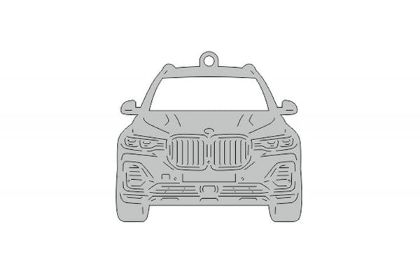 Car Keychain for BMW X7 G07 (type FRONT) - decoinfabric