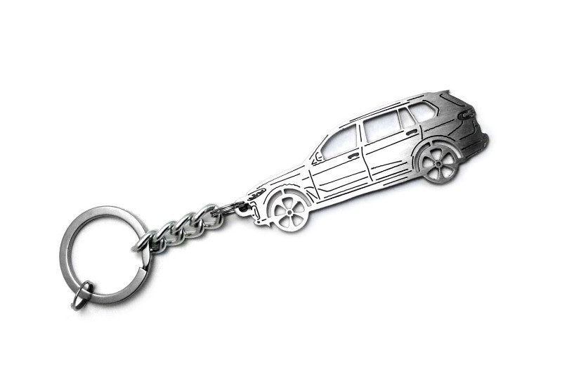 Car Keychain for BMW X7 G07 (type STEEL) - decoinfabric