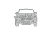 Car Keychain for BMW XM (type FRONT) Keychains opdesign