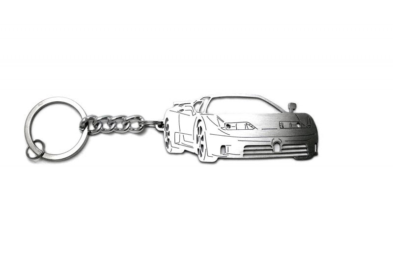 Car Keychain for Bugatti EB 110 (type 3D)