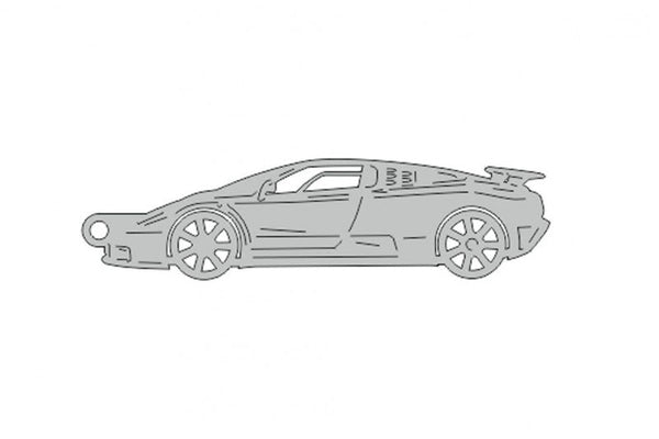 Car Keychain for Bugatti EB 110 (type STEEL) - decoinfabric