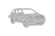 Car Keychain for Buick Enclave I (type 3D) Keychains opdesign