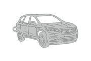 Car Keychain for Buick Enclave II (type 3D) Keychains opdesign