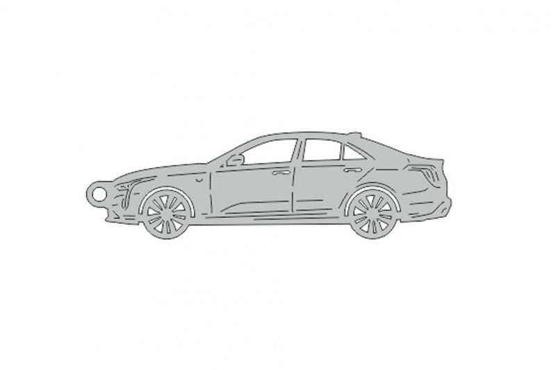Car Keychain for Cadillac CT4 (type STEEL) Keychains opdesign
