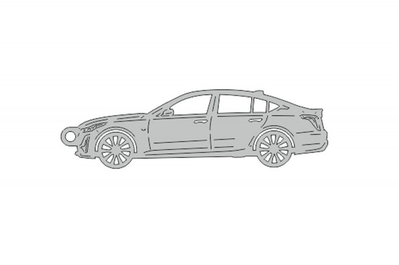 Car Keychain for Cadillac CT5 (type STEEL) Keychains opdesign