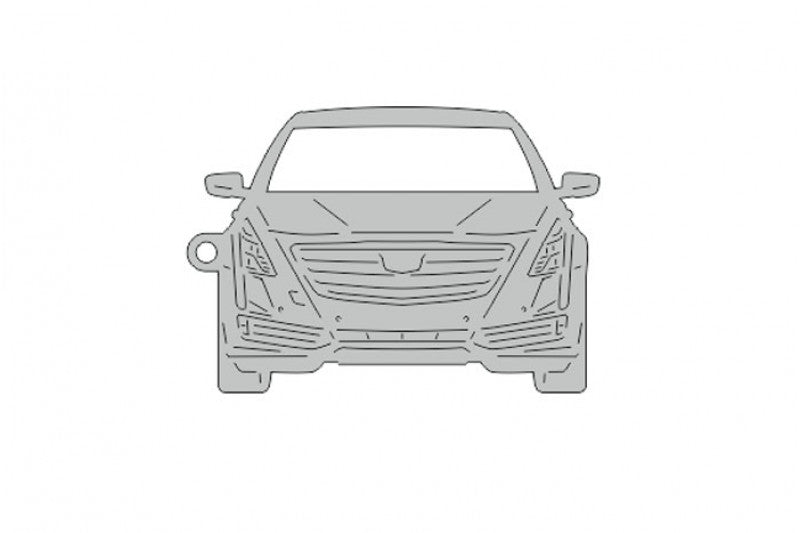 Car Keychain for Cadillac CT6 (type FRONT) Keychains opdesign