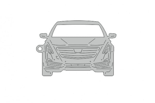 Car Keychain for Cadillac CT6 (type FRONT)