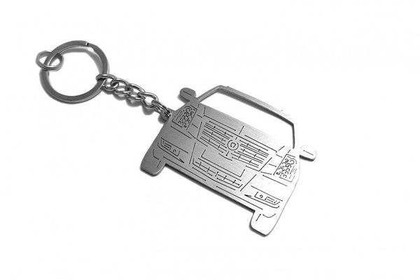 Car Keychain for Cadillac Escalade III (type FRONT)
