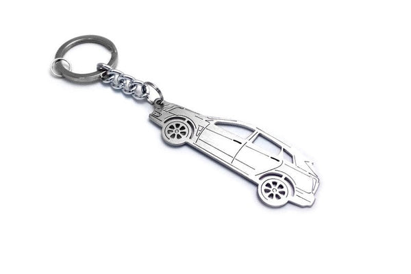 Car Keychain for Cadillac SRX II (type STEEL)