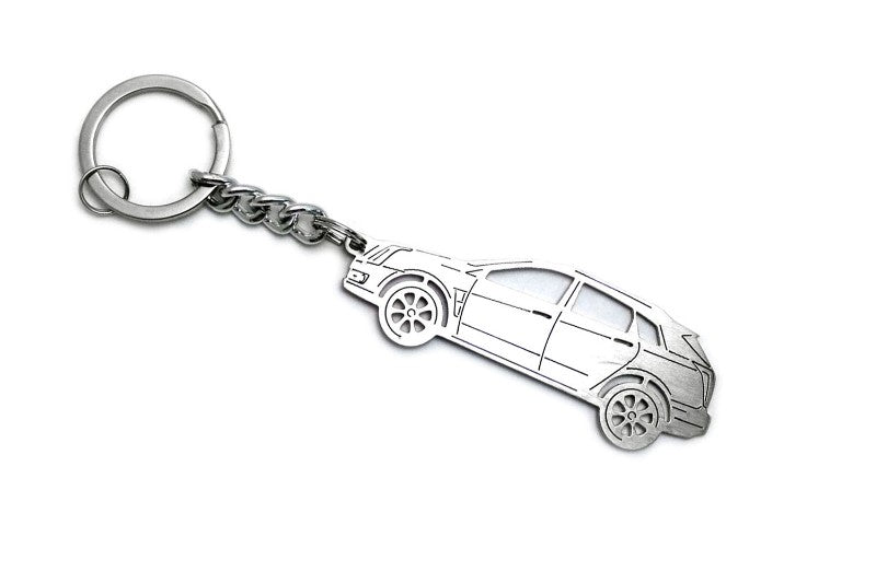 Car Keychain for Cadillac SRX II (type STEEL)