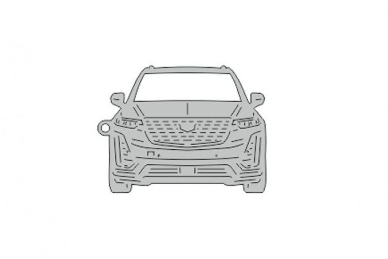 Car Keychain for Cadillac XT6 (type FRONT) Keychains opdesign