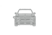 Car Keychain for Cadillac XT6 (type FRONT) Keychains opdesign