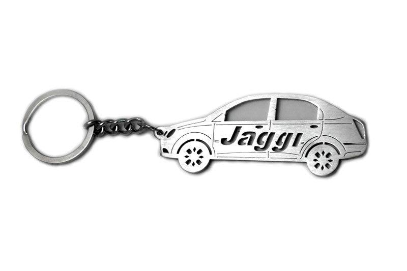 Car Keychain for Chery Jaggi (type STEEL) - decoinfabric