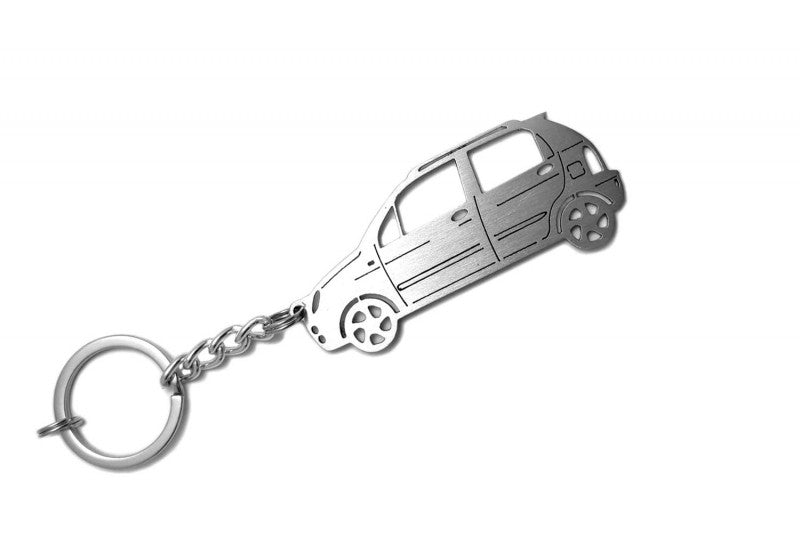 Car Keychain for Chery QQ (type STEEL) - decoinfabric