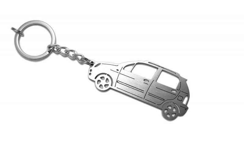 Car Keychain for Chery QQ (type STEEL) - decoinfabric