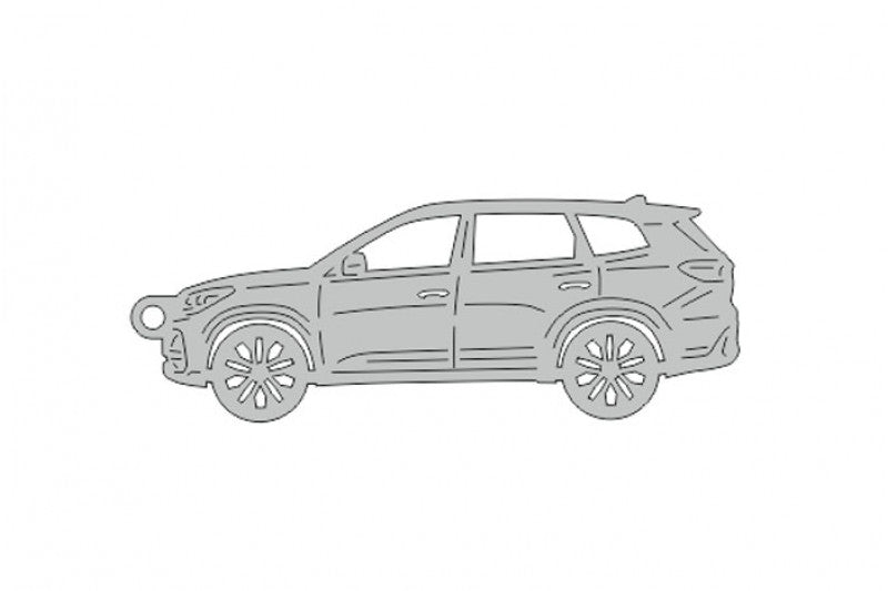 Car Keychain for Chery Tiggo 8 (type STEEL) Keychains opdesign