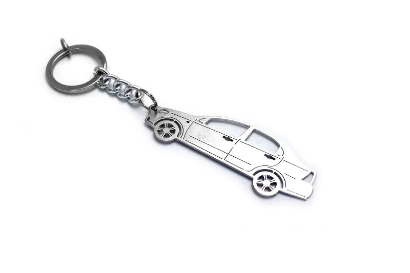Car Keychain for Chevrolet Aveo I 4D (type STEEL) - decoinfabric