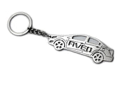 Car Keychain for Chevrolet Aveo II 4D (type STEEL) Keychains opdesign