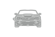 Car Keychain for Chevrolet Camaro V (type FRONT) Keychains opdesign
