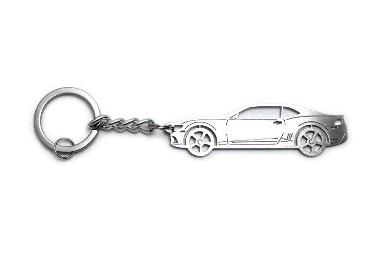 Car Keychain for Chevrolet Camaro V (type STEEL) - decoinfabric