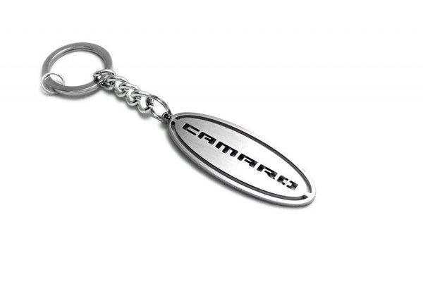 Car Keychain for Chevrolet Camaro VI (type Ellipse) - decoinfabric