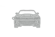 Car Keychain for Chevrolet Camaro VI (type FRONT) Keychains opdesign