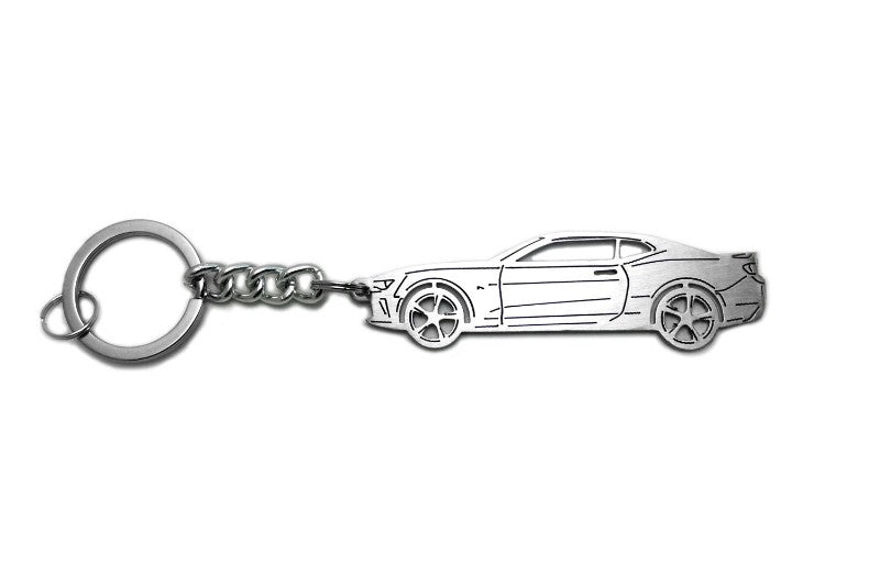 Car Keychain for Chevrolet Camaro VI (type STEEL) - decoinfabric