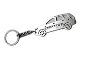 Car Keychain for Chevrolet Captiva I (type STEEL) Keychains opdesign