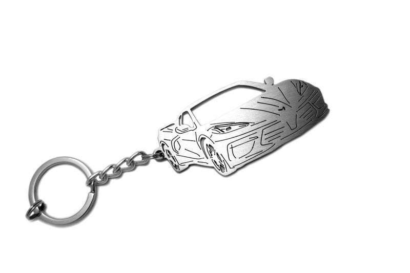 Car Keychain for Chevrolet Corvette VIII (type 3D) Keychains opdesign