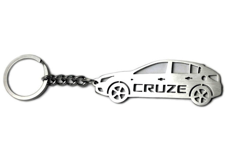 Car Keychain for Chevrolet Cruze I 5D (type STEEL) - decoinfabric