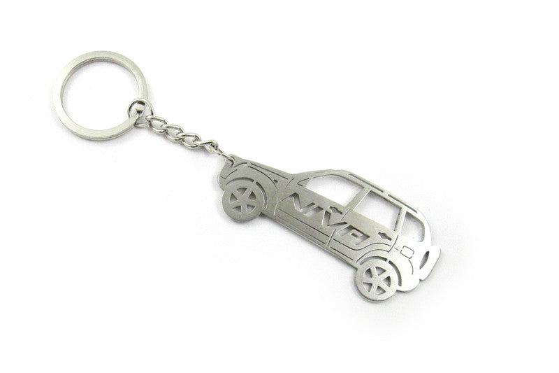 Car Keychain for Chevrolet Niva (type STEEL) Keychains opdesign
