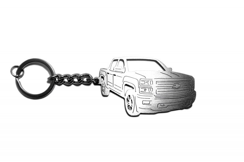 Car Keychain for Chevrolet Silverado III (type 3D) Keychains opdesign