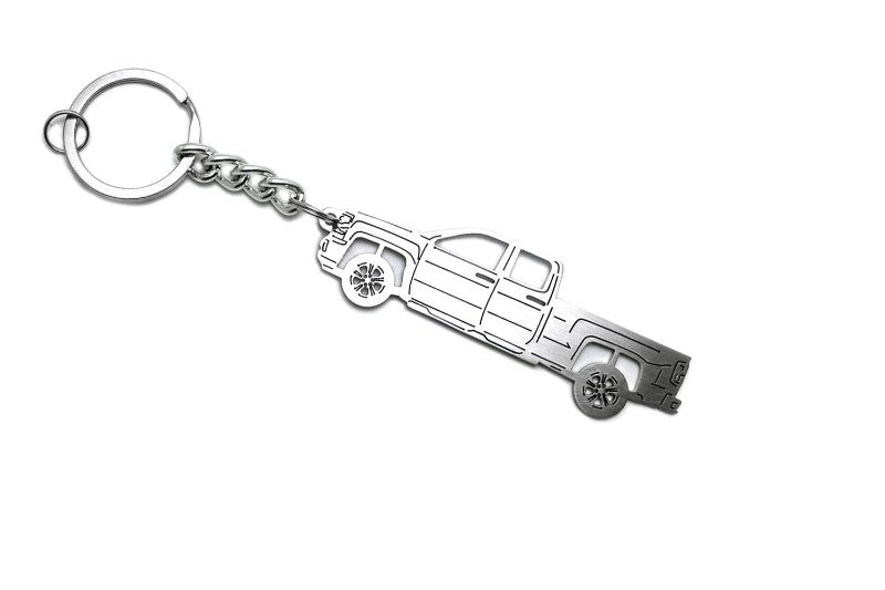 Car Keychain for Chevrolet Silverado III (type STEEL) Keychains opdesign