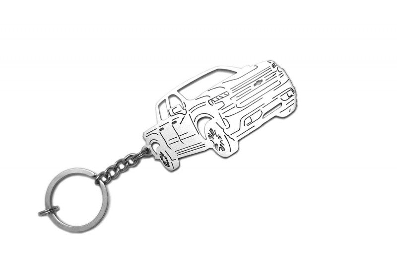 Car Keychain for Chevrolet Silverado IV (type 3D) Keychains opdesign