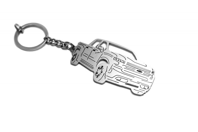 Car Keychain for Chevrolet Silverado IV (type 3D) Keychains opdesign