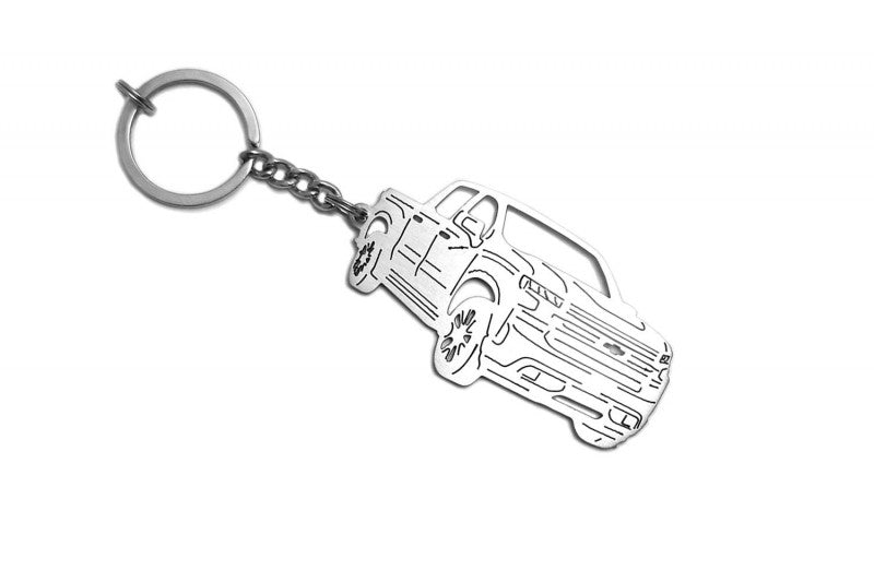 Car Keychain for Chevrolet Silverado IV (type 3D) Keychains opdesign