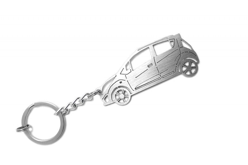 Car Keychain for Chevrolet Spark III (type STEEL) Keychains opdesign