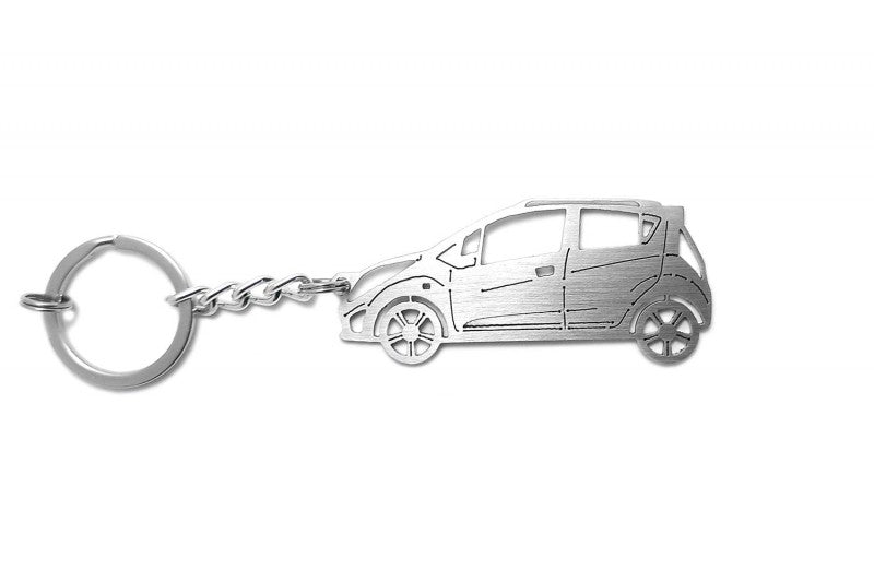 Car Keychain for Chevrolet Spark III (type STEEL) Keychains opdesign