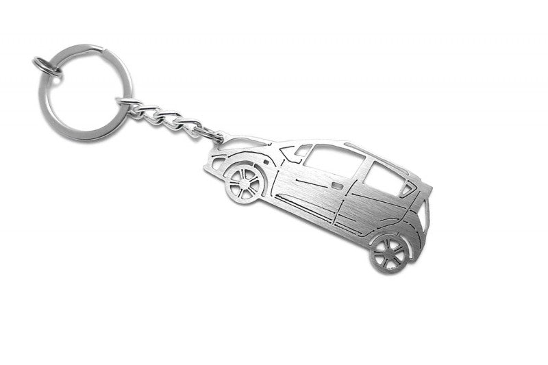 Car Keychain for Chevrolet Spark III (type STEEL) Keychains opdesign