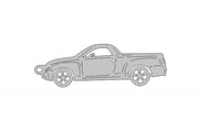 Car Keychain for Chevrolet SSR (type STEEL) Keychains opdesign