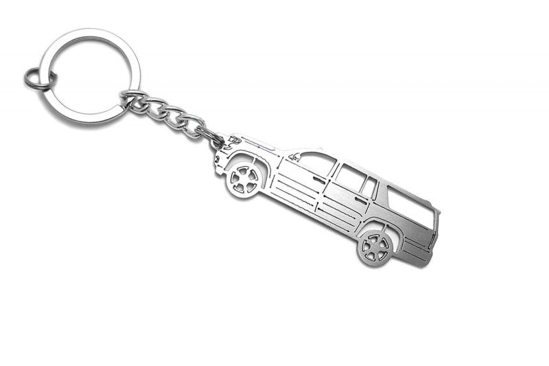 Car Keychain for Chevrolet Suburban XI (type STEEL) - decoinfabric