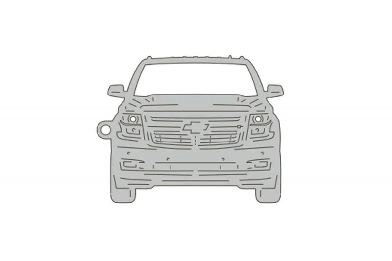 Car Keychain for Chevrolet Tahoe IV (type FRONT) Keychains opdesign