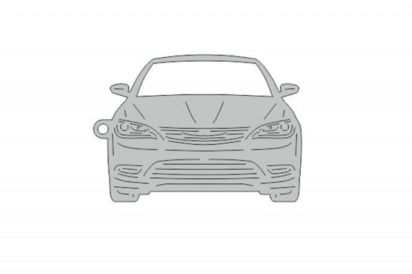 Car Keychain for Chrysler 200 II (type FRONT)