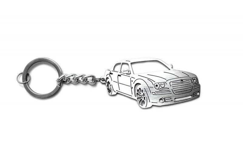 Car Keychain for Chrysler 300C I (type 3D) - decoinfabric