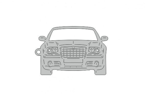 Car Keychain for Chrysler 300C I (type FRONT)